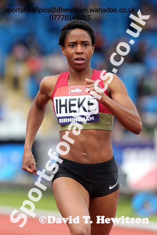 Womens 400 metres, British Championships, Birmingham. Photo: David T. Hewitson/Sports for All Pics